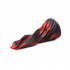 Fallo In Silicone a Forma di Lingua Infuocata 14,5 x 5,6 cm - 4