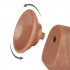 Fallo Riccardo con Pelle Scorrevole e Ventosa Marrone 20 x 4 cm - 3