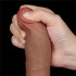Fallo Dario con Pelle Scorrevole e Ventosa Marrone 18 x 4 cm - 5