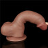 Fallo Dario con Pelle Scorrevole e Ventosa Marrone 18 x 4 cm - 7