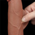 Fallo con Pelle Scorrevole e Ventosa Marrone Salvo  21 x 4 cm - 6