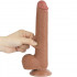 Fallo Libero con Pelle Scorrevole e Ventosa Marrone 21 x 3,7 cm - 2