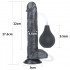 Dildo Eiaculante con Ventosa 25 x 4,5 cm - 3