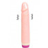 Vibratore Flesh con Venature 20 x 3,7 cm - 0