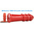 Fallo Dildo American Bombshell B10 Warhead Rosso - 25 X 7 Cm. - 0