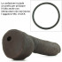 MONSTER DILDO Africano HUNG Vac-U-Lock 30 x 7 cm. Doc Johnson in UR3 - 3