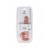 Fallo realistico Doppia Pelle con Ventosa e Testicoli R28 14 x 3,7 cm - 2