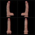 Dildo in Silicone Luigi con Pelle Scorrevole 19 x 4 - 10