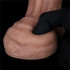 Dildo in Silicone Luigi con Pelle Scorrevole 19 x 4 - 7