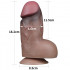 Dildo Mulatto Leone con Ventosa 16 x 6,6 cm - 5