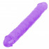 Fallo Doppio Realistico Crystal Jelly Viola 30 x 3.8 cm. - 3