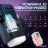 Masturbatore Maschile Elon con Effetto Spinta e Vibrazione Riscaldante e Ricaricabile con USB - 5