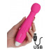 Massaggiatore e Vibratore per Clitoride Ricaricabile Elys Bowler 18 x 3,5 cm. - 1