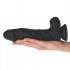 Fallo Realistico Morbido e Flessibile Real Safe Berry in Puro Silicone Nero 23,4 x 4,8 cm. - 2