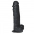 Fallo Realistico Morbido e Flessibile in Puro Silicone Nero 27,5 x 6 cm. - 5