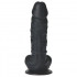Fallo Realistico Morbido e Flessibile in Puro Silicone Nero 27,5 x 6 cm. - 4
