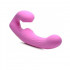 Fallo Indossabile Vibrante Senza Lacci con Telecomando USB Ricaricabile Pink - 4