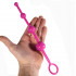Omaggio Catena Anale Morbida e Flessibile a Sfere Progressive FUNKY 28 X 3 cm. - 1
