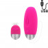 Ovetto Wireless Funky Remote Egg in Silicone 7,9 x 3,4 cm. Fucsia Ricaricabile - 0