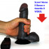 THE REAL ONE Vibratore Realistico Africano in Fleshy Feeling® 18 X 4 cm. - 1