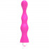 Vibratore Punto G George in Silicone Flessibile 20 x 3 cm. Rosa Ricaricabile - 3