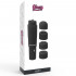 Stimolatore Clitoride Con 4 Testine Kurt Nero - 1