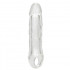 Guaina Ingrossa Pene 4 cm con Anello per Testicoli Trasparente - 0