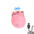 Succhia Clitoride GumRose a Forma di Rosa Ricaricabile USB - 0