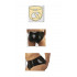 Slip Uomo In Latex Nero Con Fallo Interno - 0