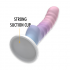 Dildo Unicorno Flessibile Colby con Ventosa 10 x 3 cm - 6