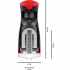 Masturbatore Automatico Compressione e Vibrazione Turbo Jango - 6