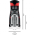 Masturbatore Automatico Turbo Dameron con Aspirazione e Vibrazione USB Ricaricabile - 2
