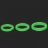 Set di 3 Cockring in Silicone (brillano al buio) - 3