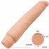 Vibratore Realitico BAILE Colore Carne 25,5 x 4,9 cm. - 5