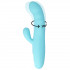 Vibratore Rabbit Mia Eiffel Rotante e con Stimolazione Clitoridea Turchese 21 x 3,5 cm USB - 3