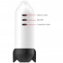 Masturbatore Maschile Vibrante con Compressione in Silicone Rocket Ricaricabile USB - 5