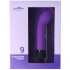 Vibratore Punto G 12,7 x 2,9 cm Viola Ricaricabile con USB - 2