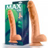Fallo Ultra Realistico Lois con Testicoli 23 x 4 cm. color Carne - 2