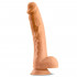Fallo Ultra Realistico Lois con Testicoli 23 x 4 cm. color Carne - 1