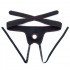Fallo vibrante realistico con testicoli indossabile per donna 18 x 3,6 cm  - 3