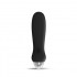 Vibratore Luxo in Silicone  11,5 x 3 cm Ricaricabile con USB Nero - 0