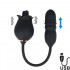 Stimolatore Ciltorideo Doppio con Leccata e Effetto Spinta a Forma di Rosa Ricaricabile USB - 0
