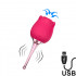 Succhia Clitoride Rose Gold con Vibrazione USB Ricaricabile - 0
