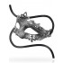 Maschera Sexy in Stile Veneziano Argento - 1