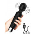 Massaggiatore in Puro Silicone impermeabile 20 x 4,2 Postman - 0
