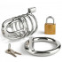 Cintura di Castita per Uomo in Acciaio Inox Mr. Steel Master Chastity - 1