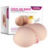 Masturbatore Fuck My Ass con Vagina e Ano Penetrabili in Morbido TPR - 0