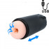 Masturbatore M1 con Vibrazione, Risucchio ed Effetto Spinta Ricaricabile USB. - 0