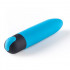 Mini Vibratore Bullet V3 10 x 3 cm  Ricaricabile con USB Azzurro - 1