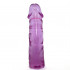 MILLENIUM Fallo Realistico in Jelly BIDJOU Porpora 18,5 X 4 cm. - 0